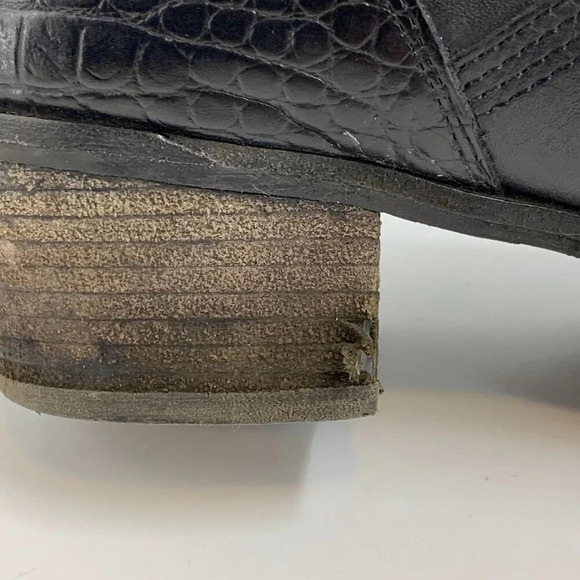 Ugg Australia Women's Keller Croc Leather Ankle Slip On Chelsea Boot Size 7/38‎ - Picture 11 of 16